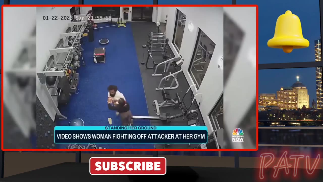 #BNews - 💪#Florida Woman Fights-Off Gym Attacker! 🏋️♀️