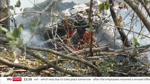 Wildfires continue to rage across North-West Spain under never-seen-before conditions