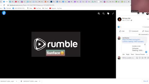 Rumble.com Facebook Group