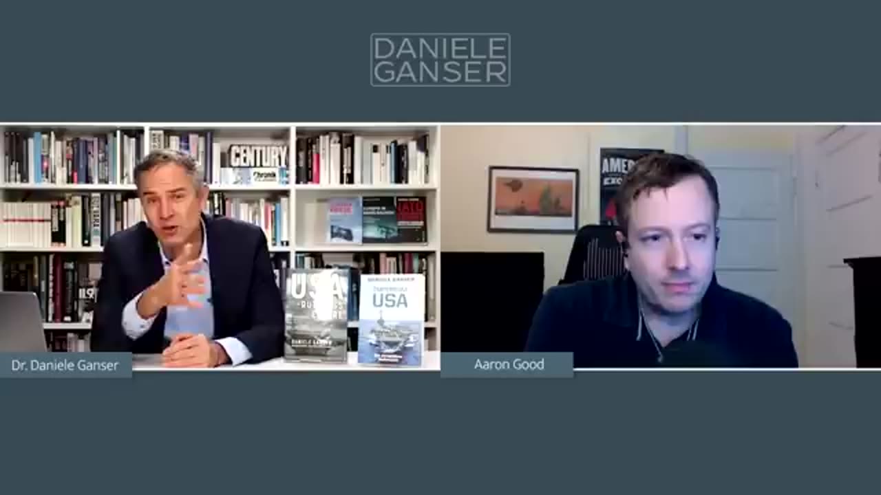 Dr. Daniele Ganser - USA - Ruthless Empire - Aaron Good