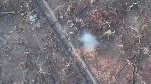 Russians Near the Village of Verbovo Having a Bad day