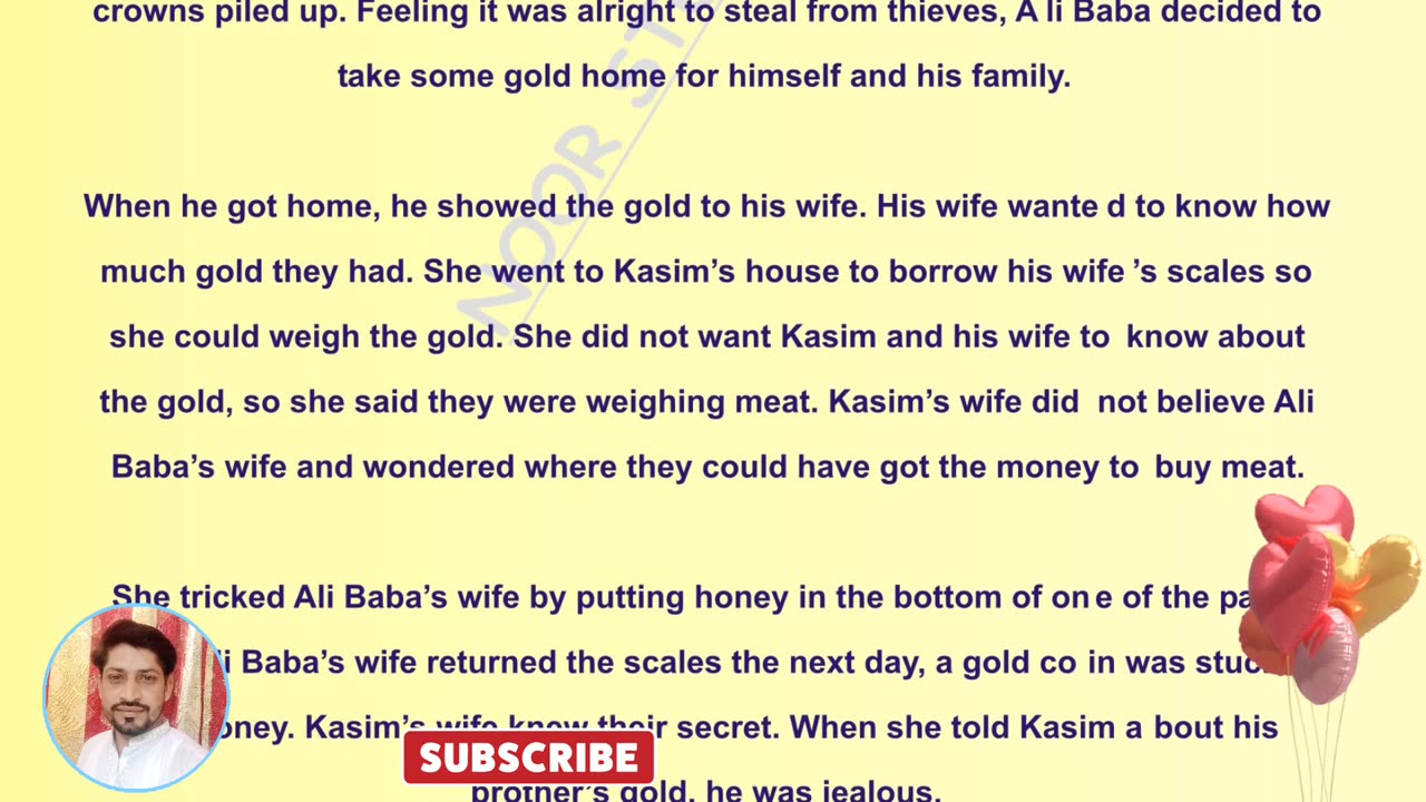 ALI BABA AND FOURTY THIEVES STORY II ENGLISH STORY II MORAL STORY