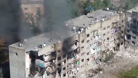 The Russian world has arrived in the city of Lisichansk