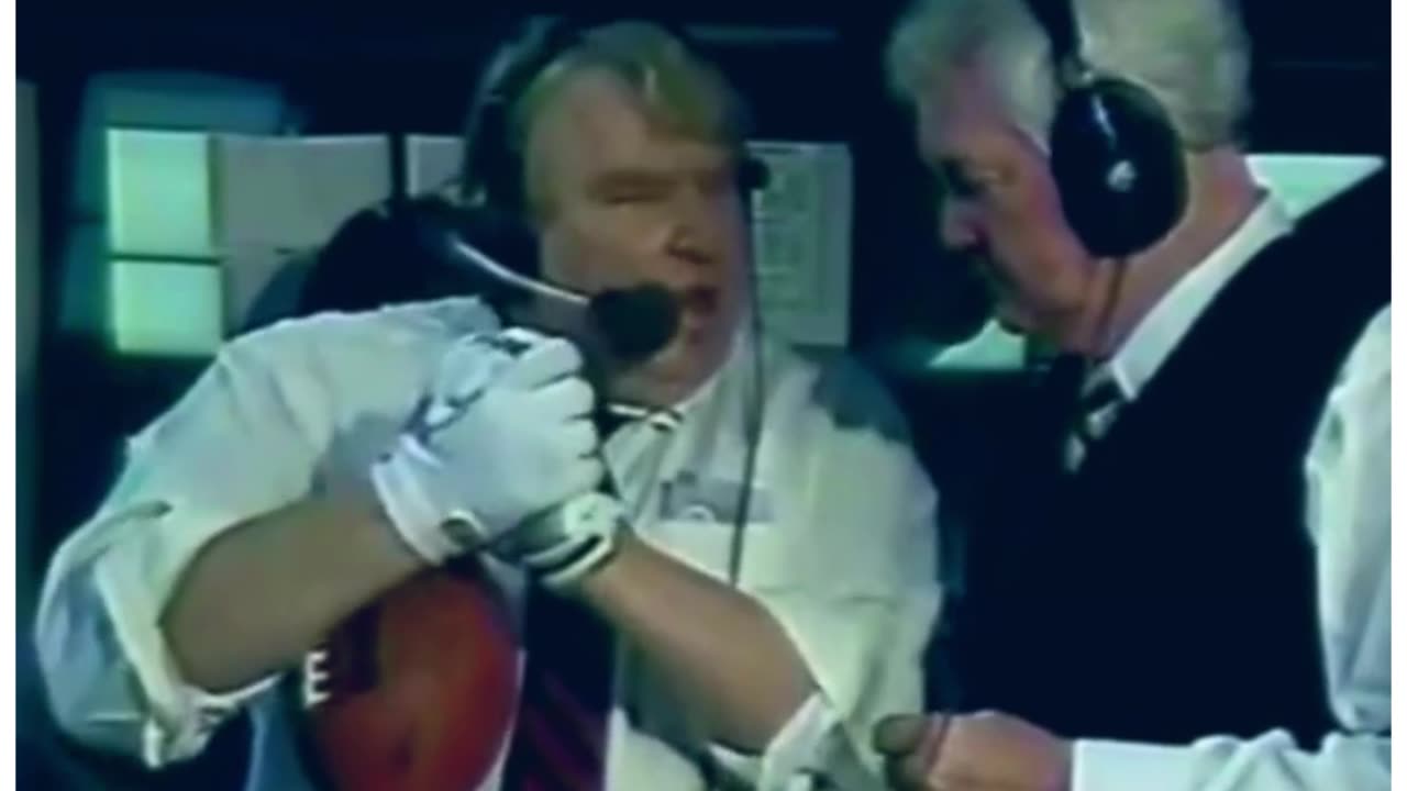 John Madden & Pat Summerall Talk New Age Glove Technology! (1987)