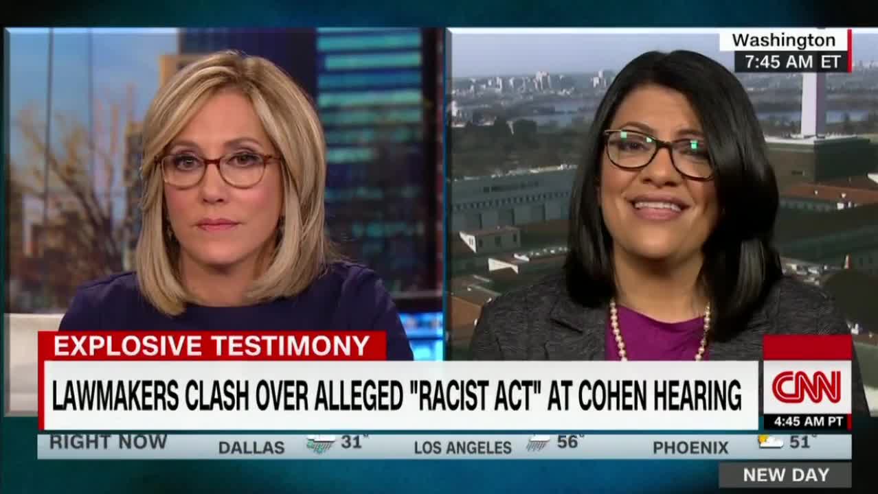 Tlaib doubles down on on Meadows' 'racist' act at CNN