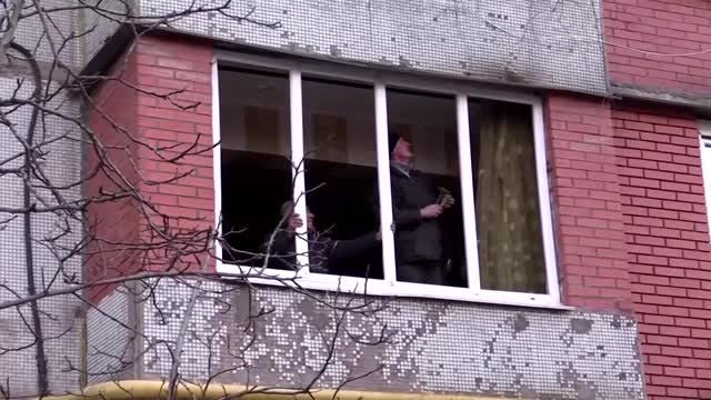 Six reported wounded as shelling hits separatist-controlled town in Ukraine