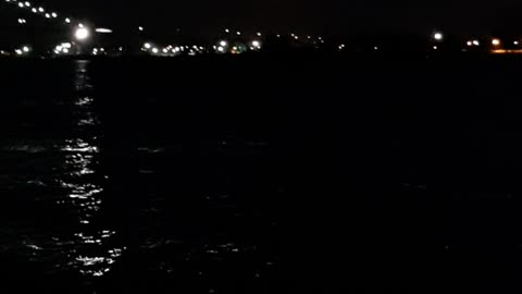 The water at night