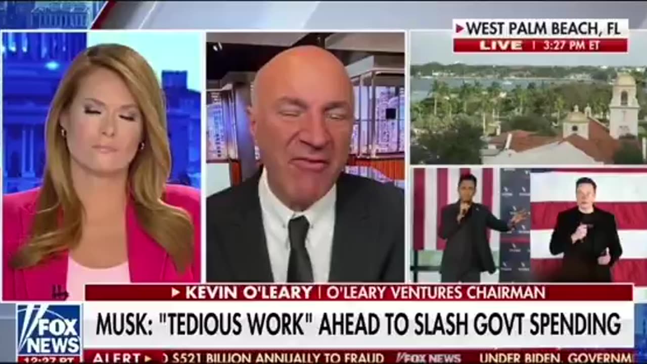 Kevin O'Leary Explains How Musk Is Uniquely Qualified to 'Squeeze These Contracts Out of Government'