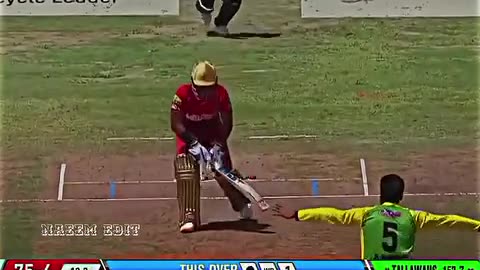 Amir bowling in PSL..