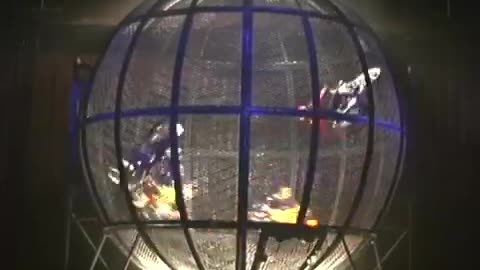 Shanghai Acrobatic Motorcycle Stunt Cage