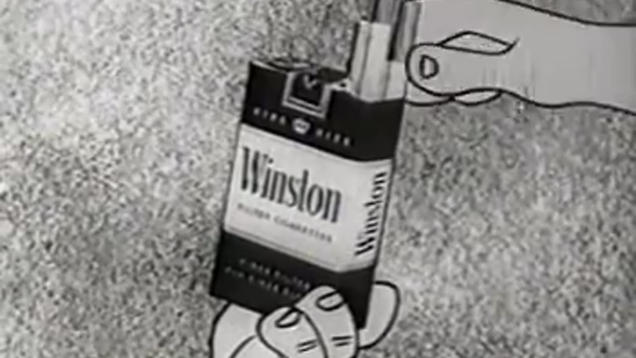 The Flintones Winston Cigarette Commercials (1961)