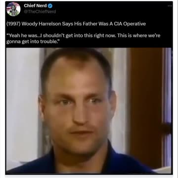 1997 Woody Harrelson Interview: Father CIA