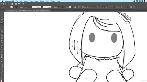 Advanced Pen Tool Tricks using Adobe Illustrator CC