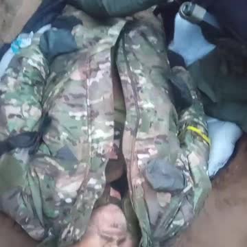 Near Kremennaya, ours closed their eyes on a machine gunner