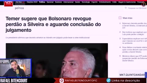 MICHEL TEMER TENTA INTIMIDAR OUTRA VEZ, MAS TOMA RESPOSTA CURTA E NA LATA! BOLSONARO