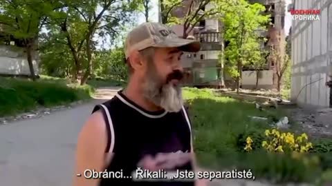 Obyvatelé Mariupolu o ostřelování civilních objektů ukrajinskými tanky