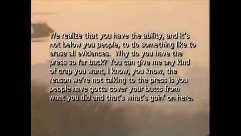 WACO SURVIVOR TELLS WHAT REALLY HAPPENED, Waco,TX