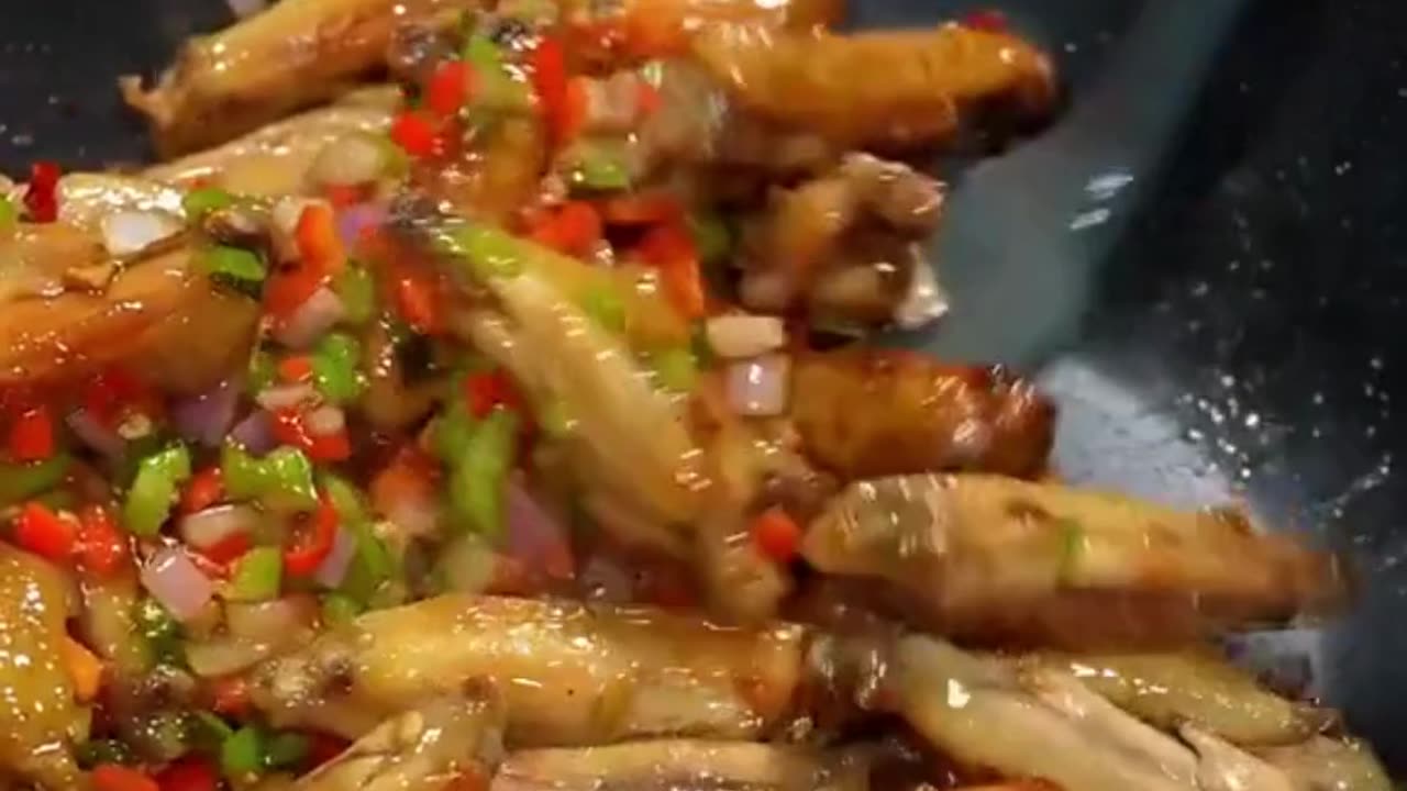 NO FINAL ESSAS ASINHAS DE FRANGO FICAM DESLUMBRANTES😱🍗🌶️
