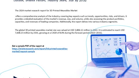 3D Printed Wearables Market Trends, Growth, and Future Outlook 2024