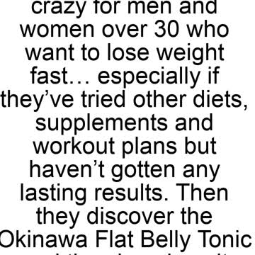 okinawa flat belly tonic #shorts - the okinawa flat belly tonic #shorts