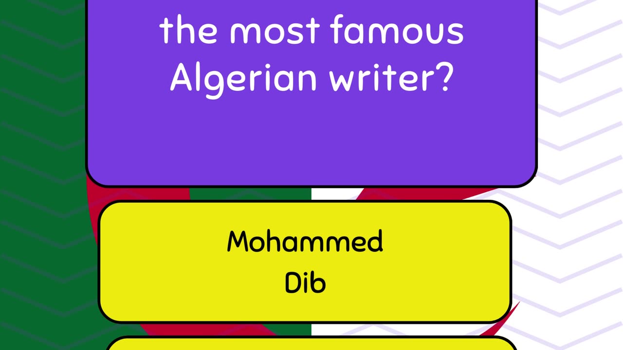 Quiz About Algeria