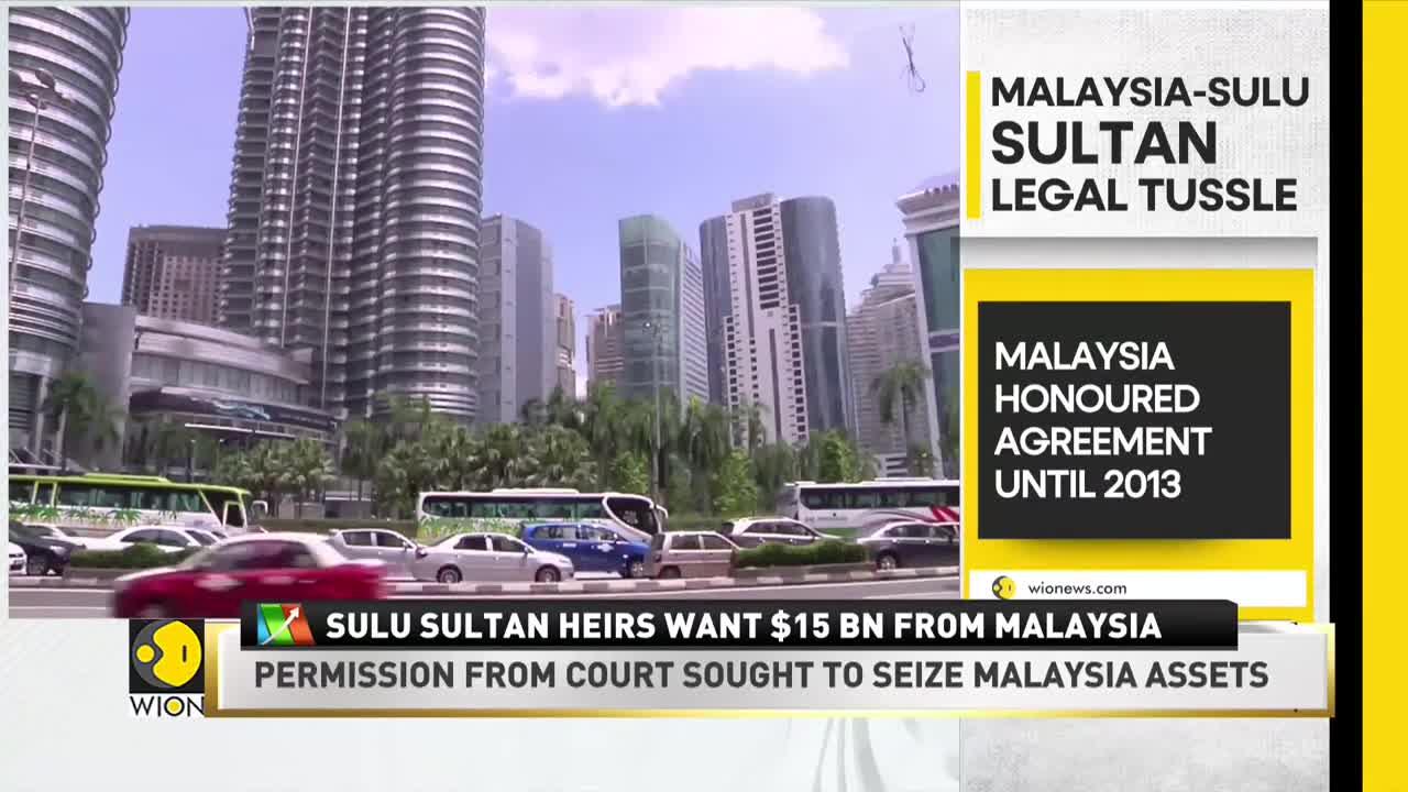 WION Business News: Heirs of Sulu Sultan demand $15 bn from Malaysia; country to take legal actions