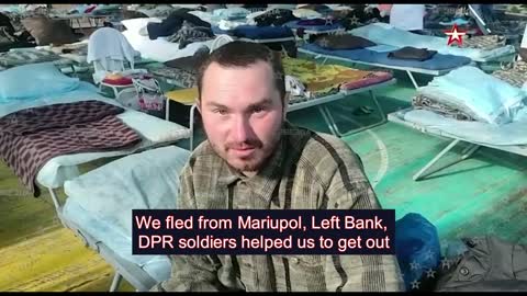 Mariupol residents: Donetsk Rebel troops saved their life