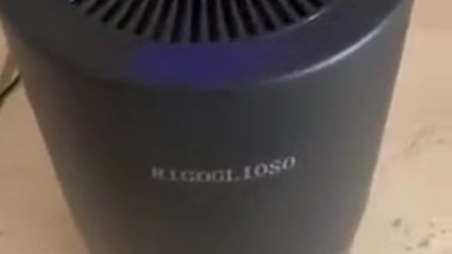 RIGOGLIOSO Air Purifier for Home Bedroom Review, Runs quietly and helps improve air quality