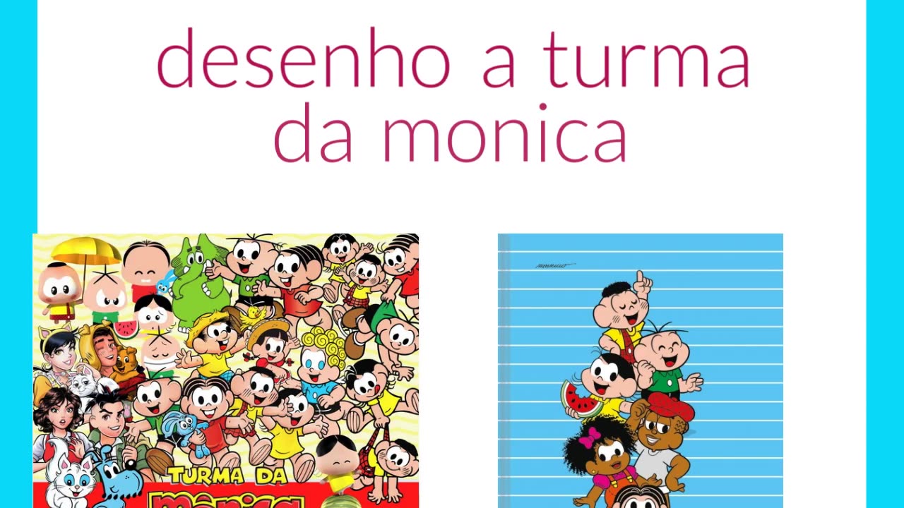 desenho a turma da mopnica 2