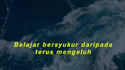 Belajar bersyukur daripada terus mengeluh