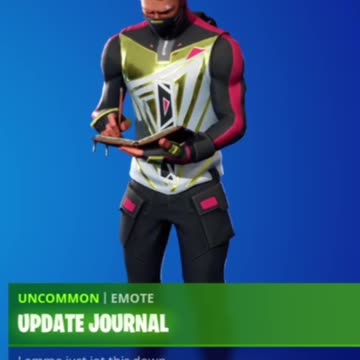 Update Journal: last seen…