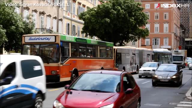 Rijeka: Desetominutni zastoj autobusa zbog štrajka