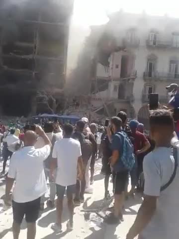 Explosion In Cuba Destroys Hotel