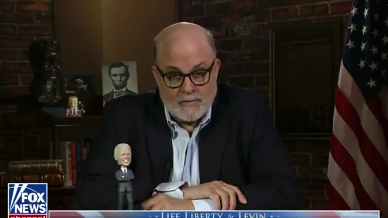 Mark Levin mercilessly mocks Joe Biden during a live television segment