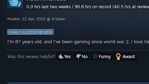 Valheim Steam Review