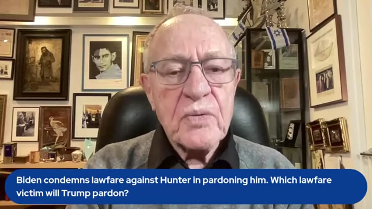 Biden condemns lawfare against Hunter in pardoning him. Which lawfare victim will Trump pardon-