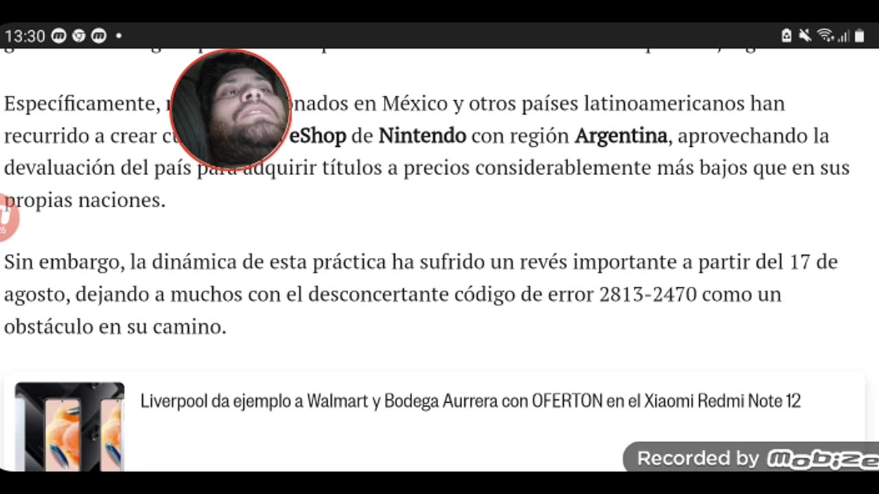 Nintendo block eshop argentina