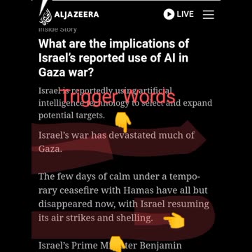 Trigger Words used From "Israel Project 2009 Global Language Dictionary"