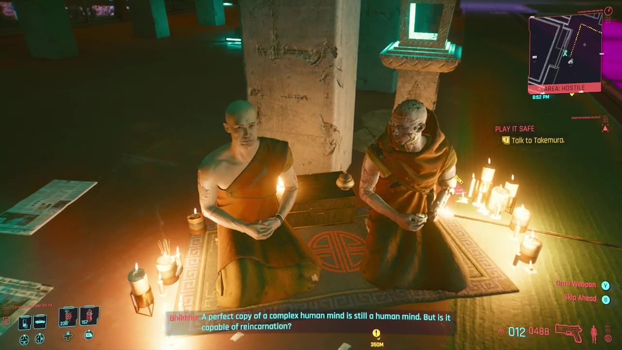 What It Means to Be Human - Cyberpunk 2077 Game Clip