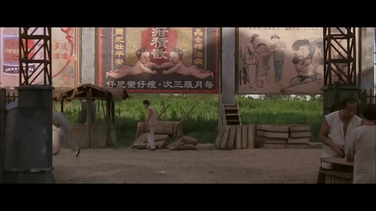 Throwing Knives Scene HD | Kung Fu Hustle