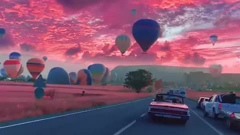 Enjoy this peaceful pink scene