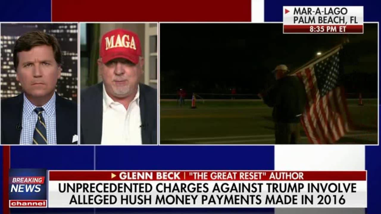 Tucker carlson trump has been indicted