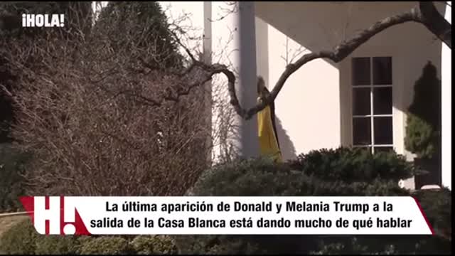 Trump Melania Leaving “The White House ”