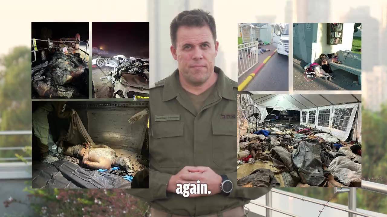 “We fight for our existence,” IDF Spokesperson LTC (Res.) Jonathan Conricus.