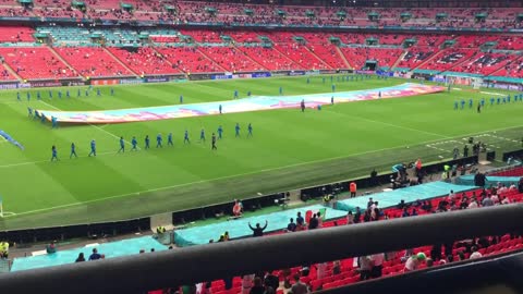 Euro 2020 - Knockouts stage Italia vs Austria at Wembley Stadium in London England