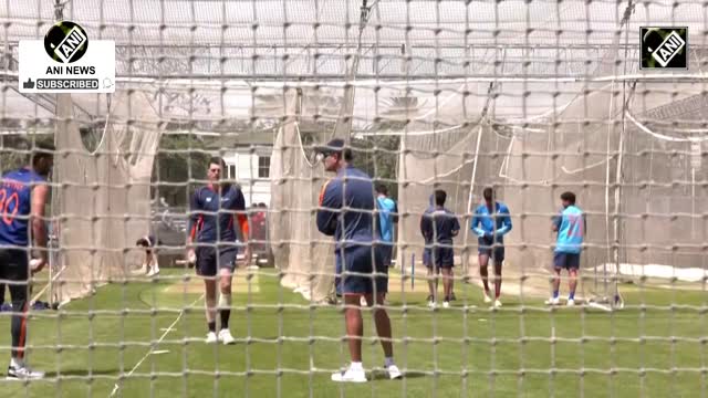 IND vs NZ Team India hits nets ahead of first ODI