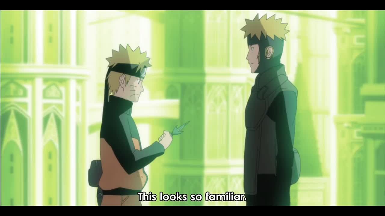 Naruto and Minato reunite
