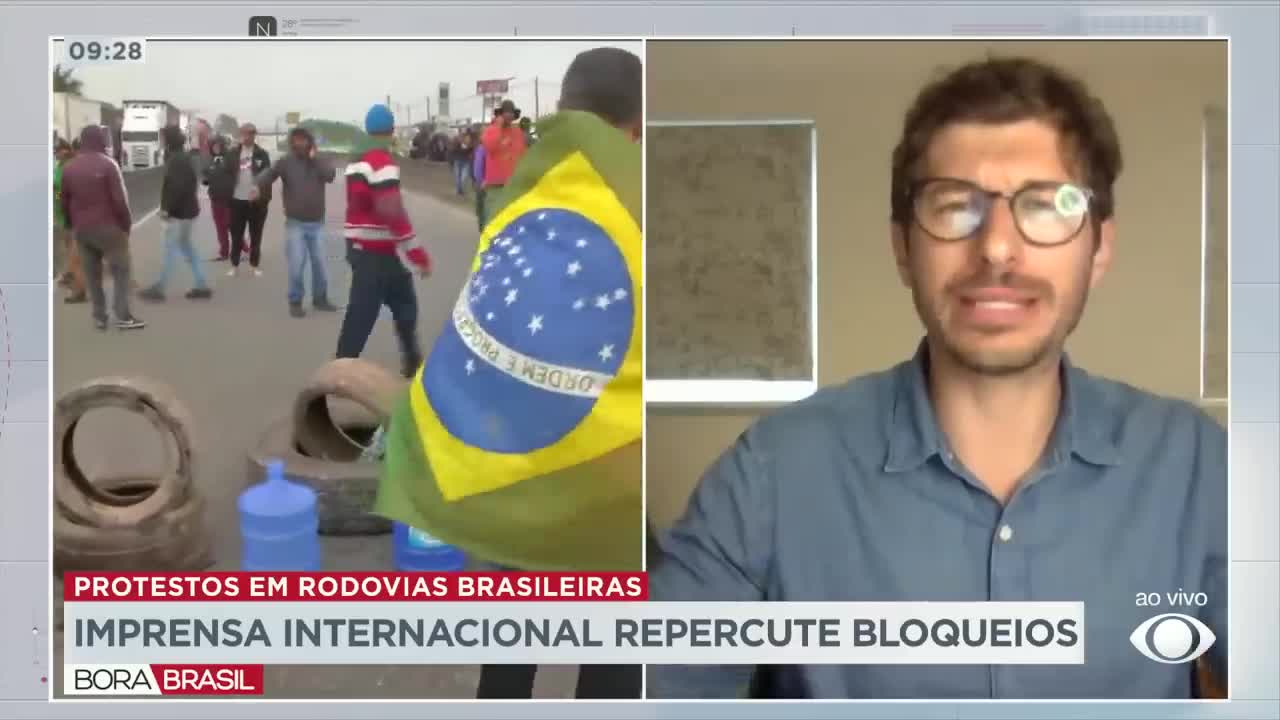 Imprensa internacional repercute bloqueios no Brasil