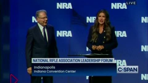 Kristi Noem Signs Executive Order At NRA Forum In Epic Moment