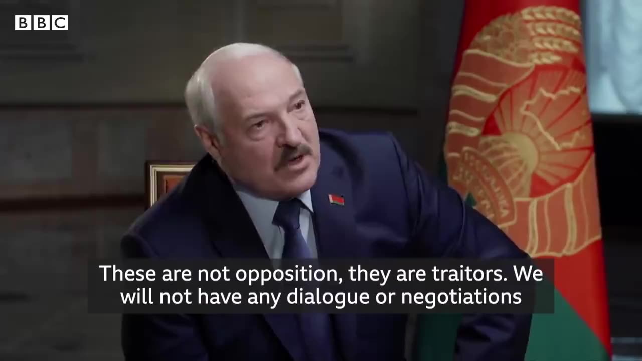 10 minutes of Lukashenko mauling the BBC